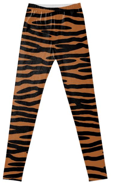 Tiger Skin Design Leggings