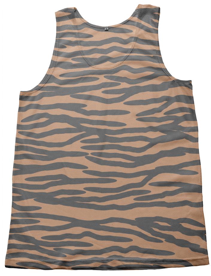Tiger Skin Pattern Vest Top
