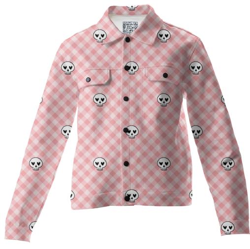 Skulls love twill jacket