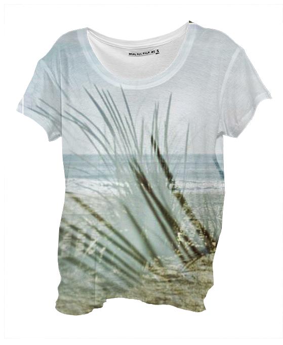 Beachy Day Drape Shirt