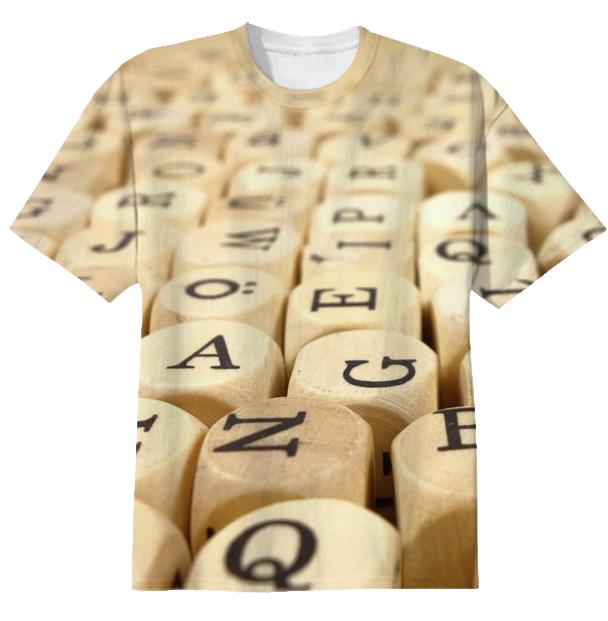 Letter Cubes Shirt