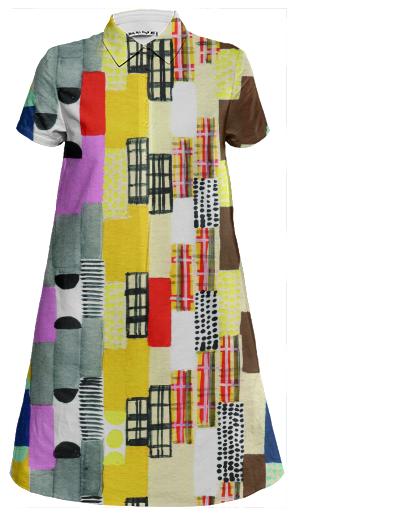 Strip Quilt Dress