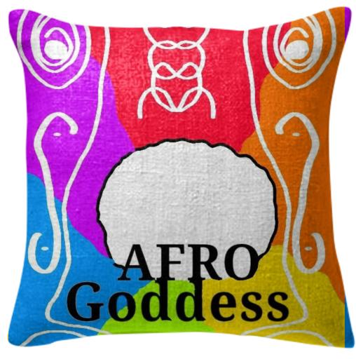 Afro Goddess Pillow