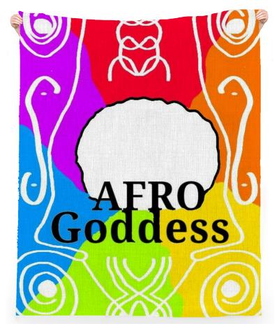 Afro Goddess Throw
