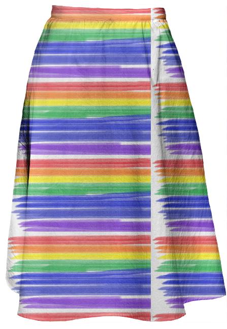 Rainbow skirt