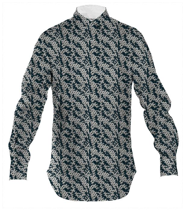 Yeezy Print Dress Shirt Yeezy Print Dress Shirt