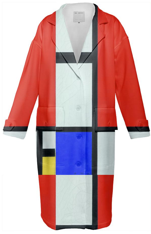 Mondrian Neoprene Trench II