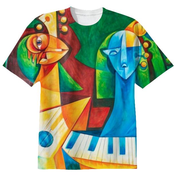 Music art party shirt