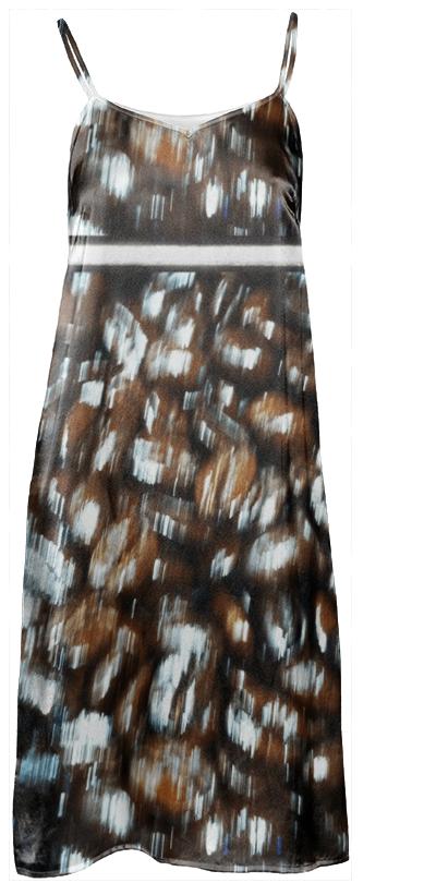 Coffee Beans Slip Dress
