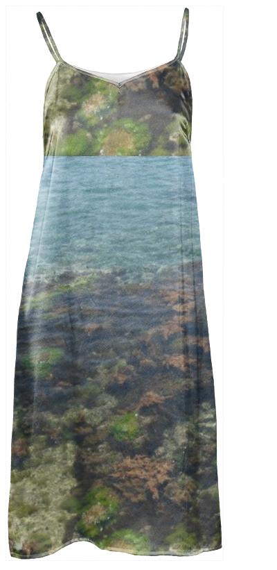 Adriatic Sea Slip Dress