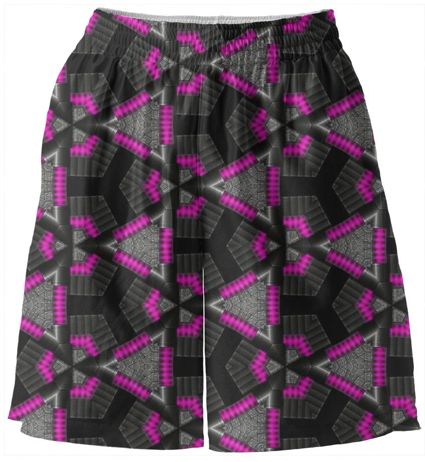 Punk pink and black pattern