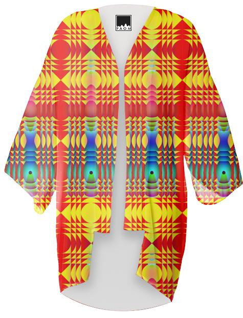 Disco Sunrise Kimono