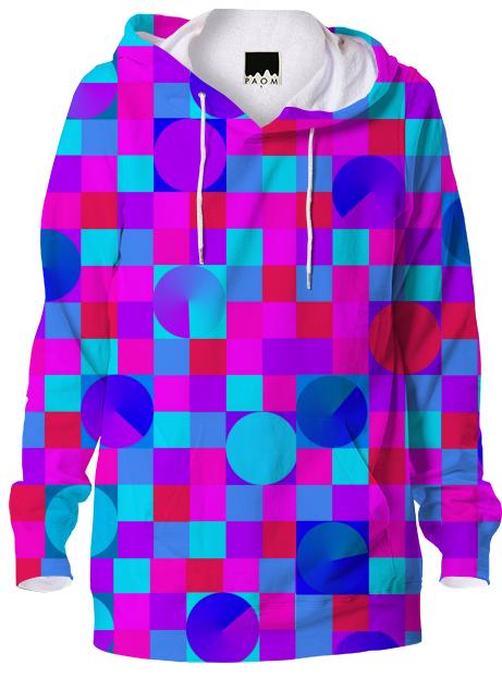 Colourful Checkerboard Hoodie