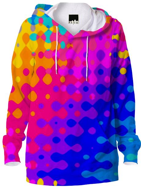 Psychedelic Hippy Pattern Hoodie