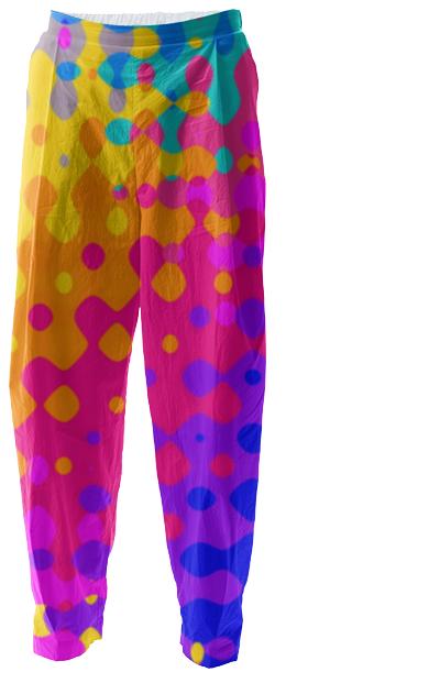 Psychedelic Hippy Pattern Relaxed Pants