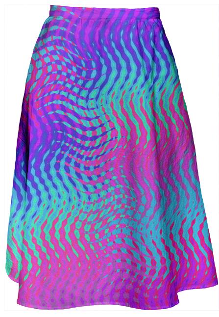 Crazy Waves Skirt