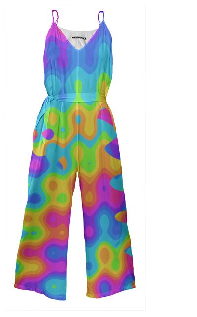 Amazing Acid Rainbow Jumpsuit