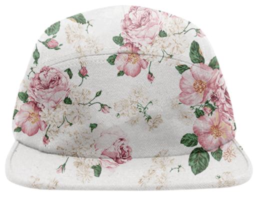 floral hat