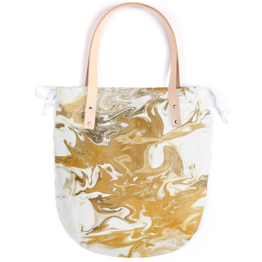 Golden marble
