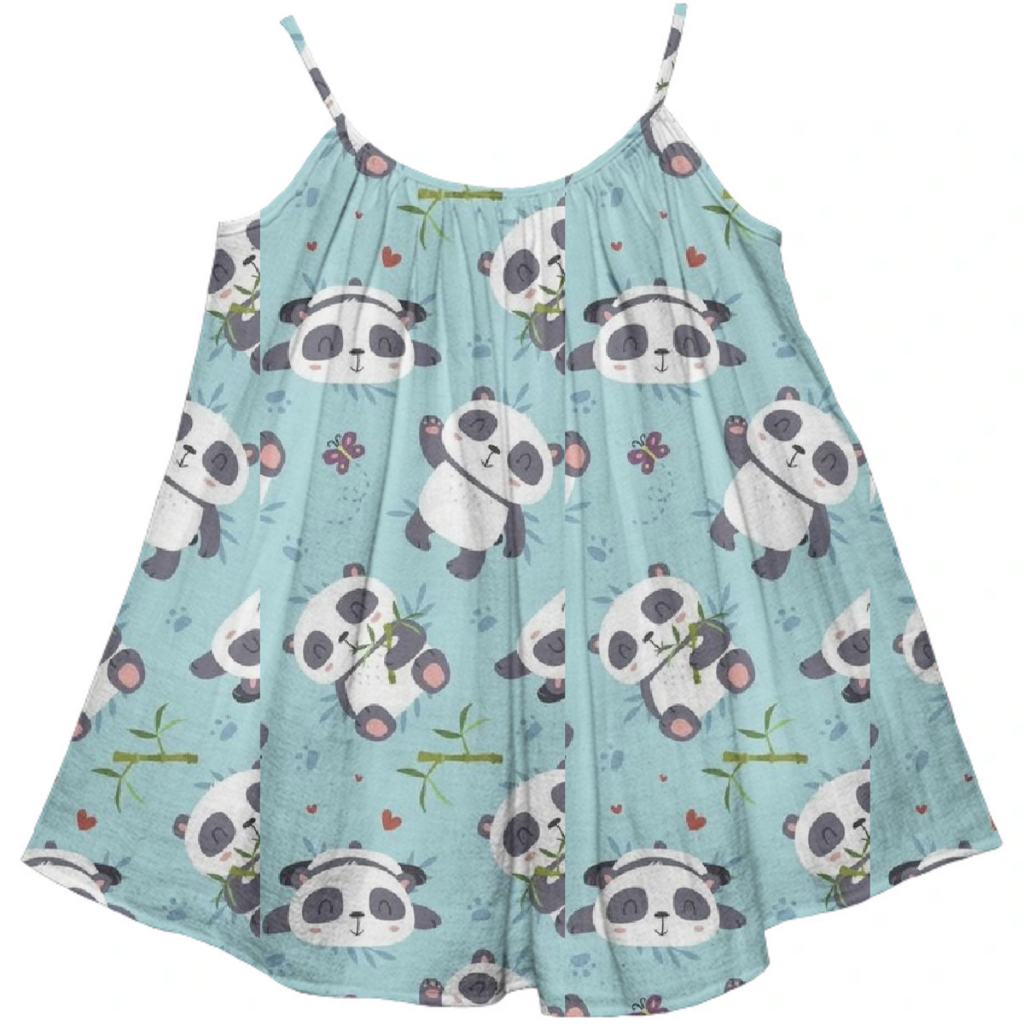 Panda designed Kids dress
