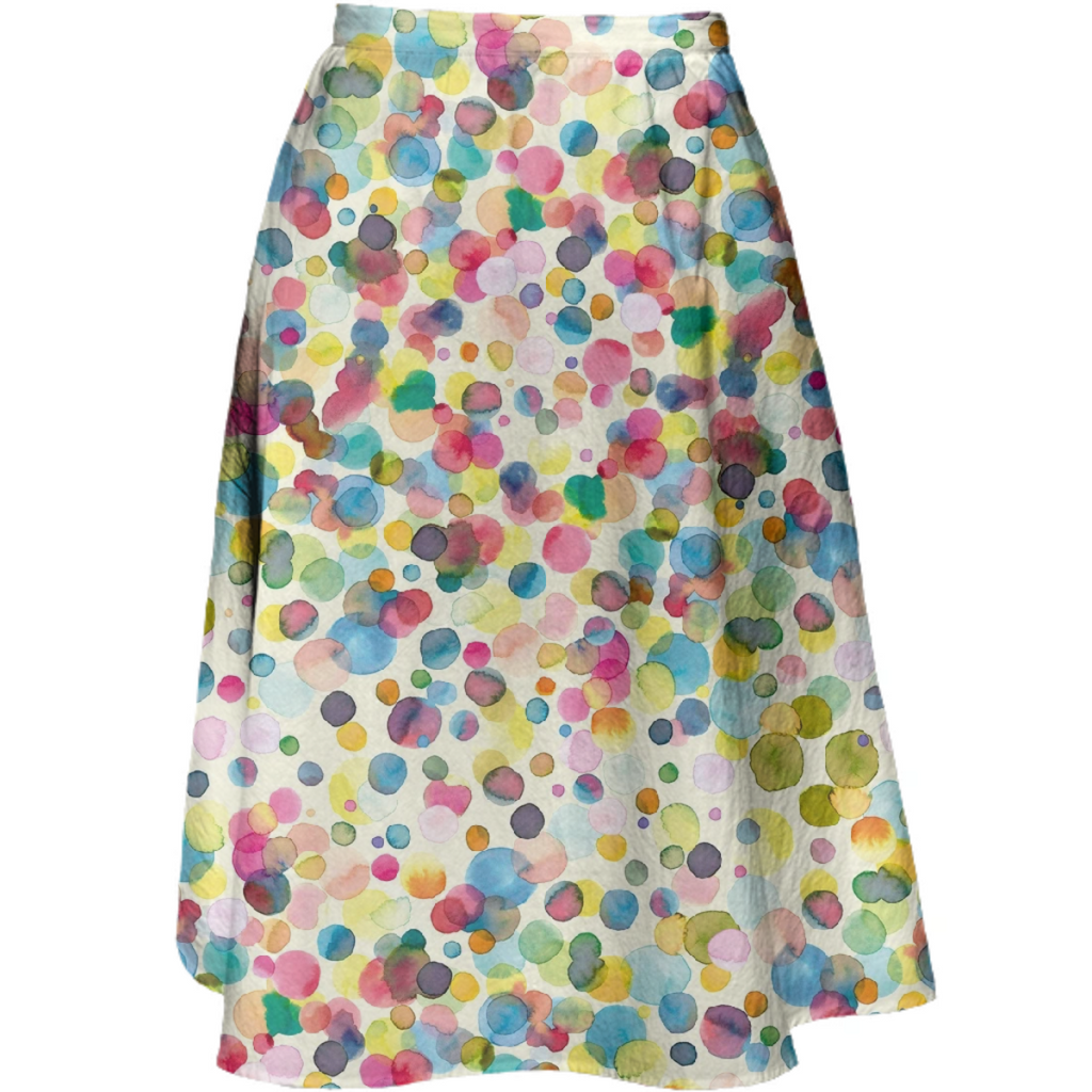 Watercolor Colorful Dots