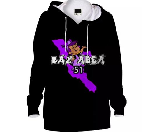 Bay Area 51 Pullover Hoodie BLK