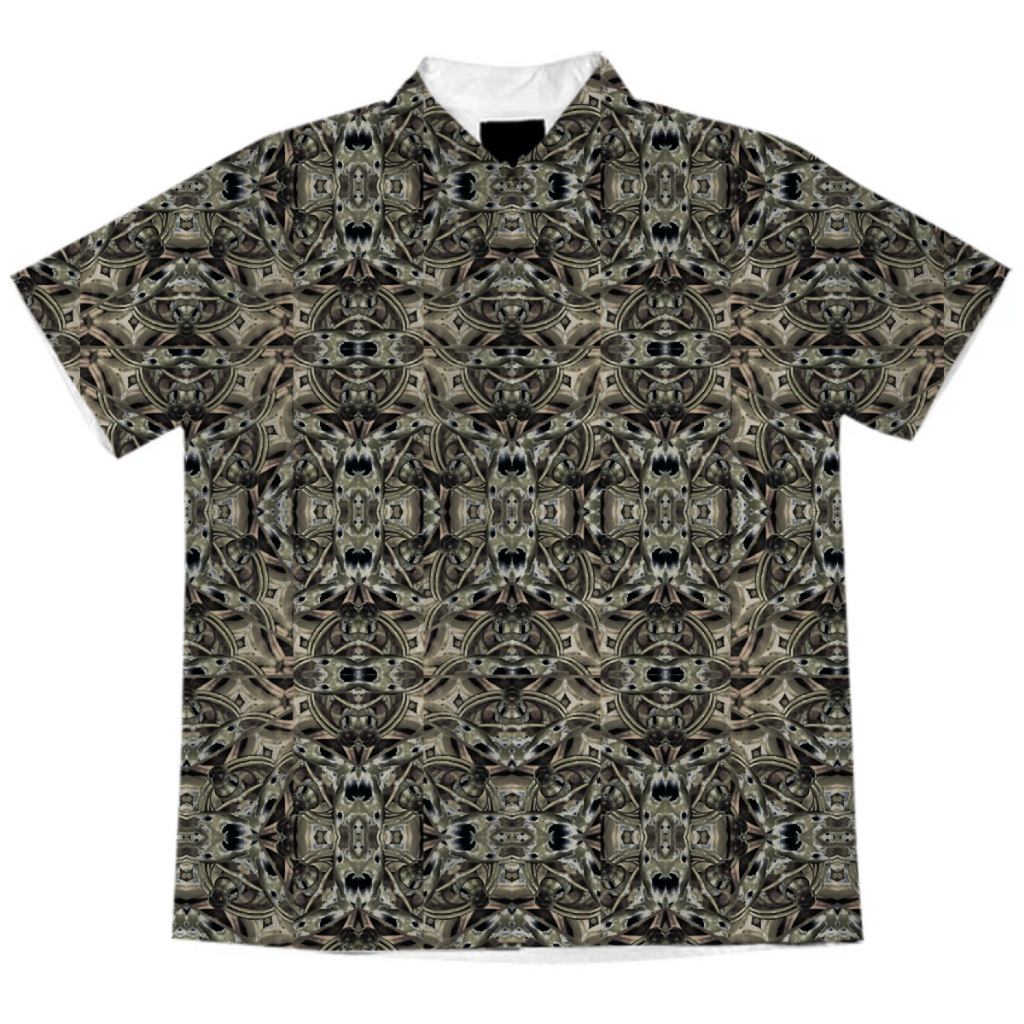 Steampunk Camouflage Print Pattern