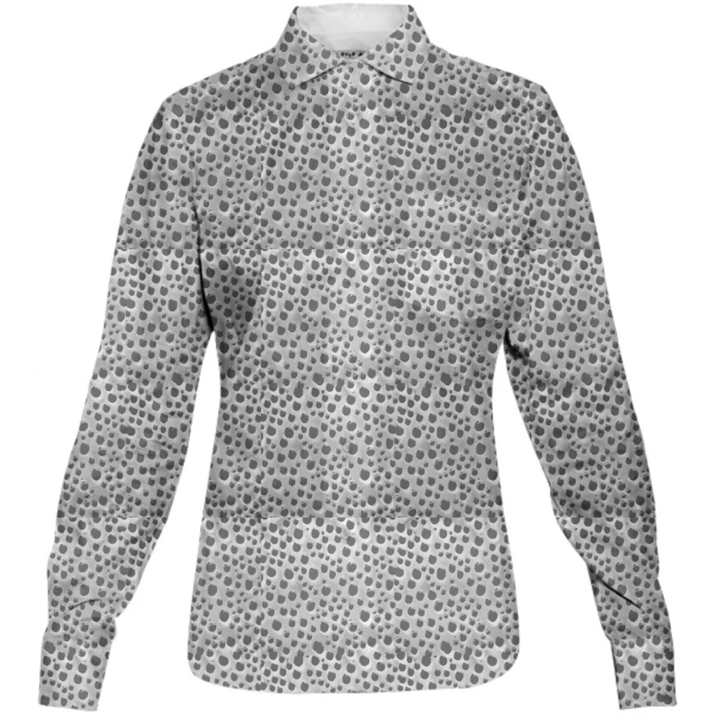 Silver Abstract Print Design