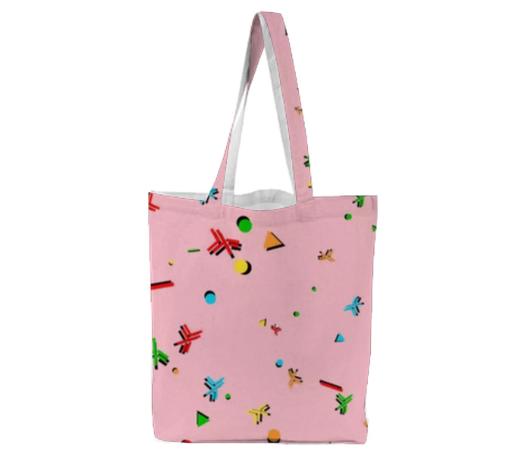 RetroHaskell Pink Carnaval Tote