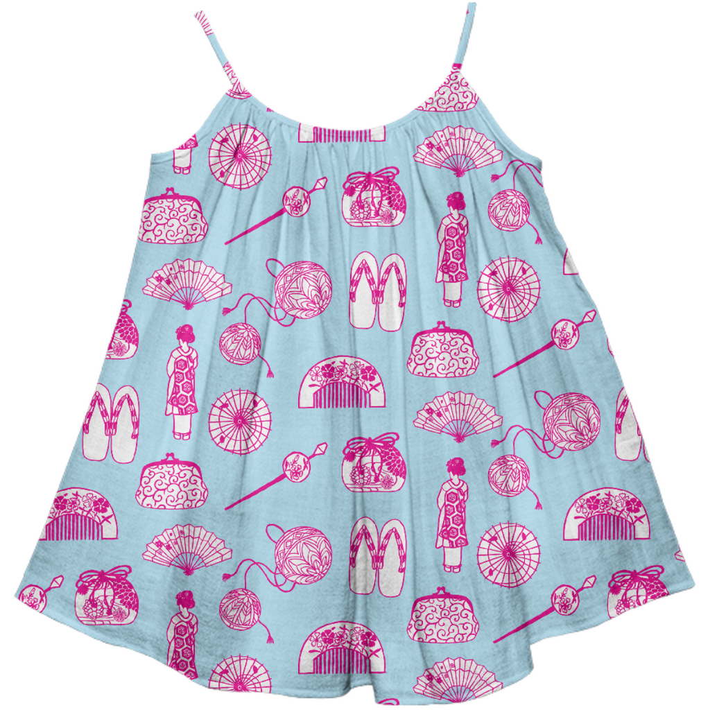 Kimono Girl Light Blue