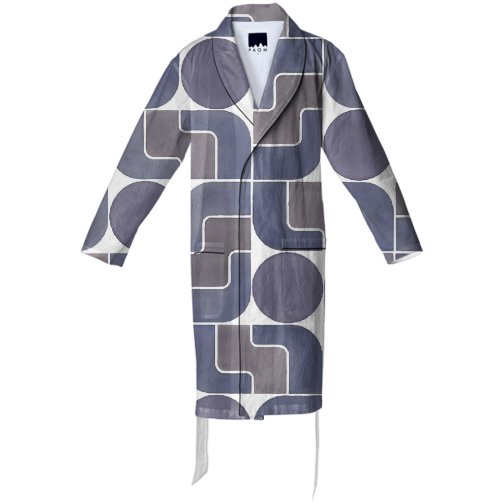 Monte Albán Mod cotton robe by Frank-Joseph