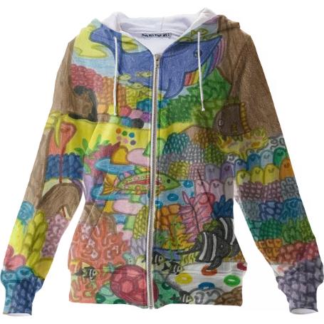 A Child s Dream Zip Up Hoodie