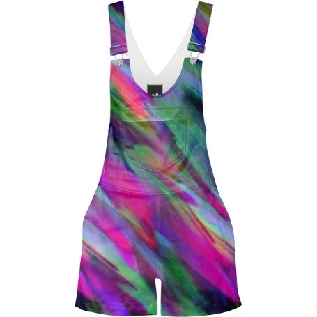 Colorful digital art splashing G400 SHORTERALL