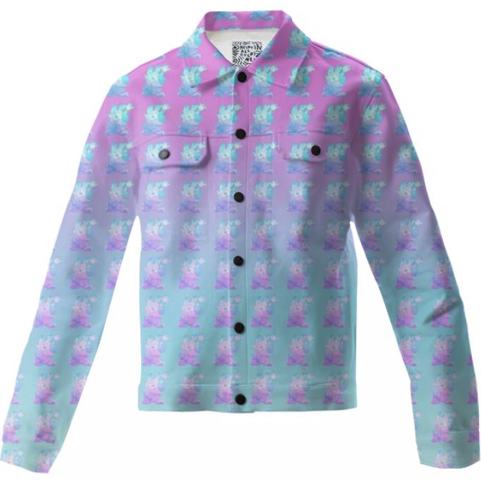 PASTEL CRAWFORD WOLF JACKET