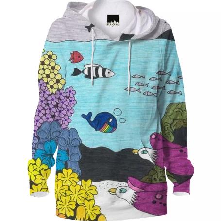 Submarine Flowers Hoodie