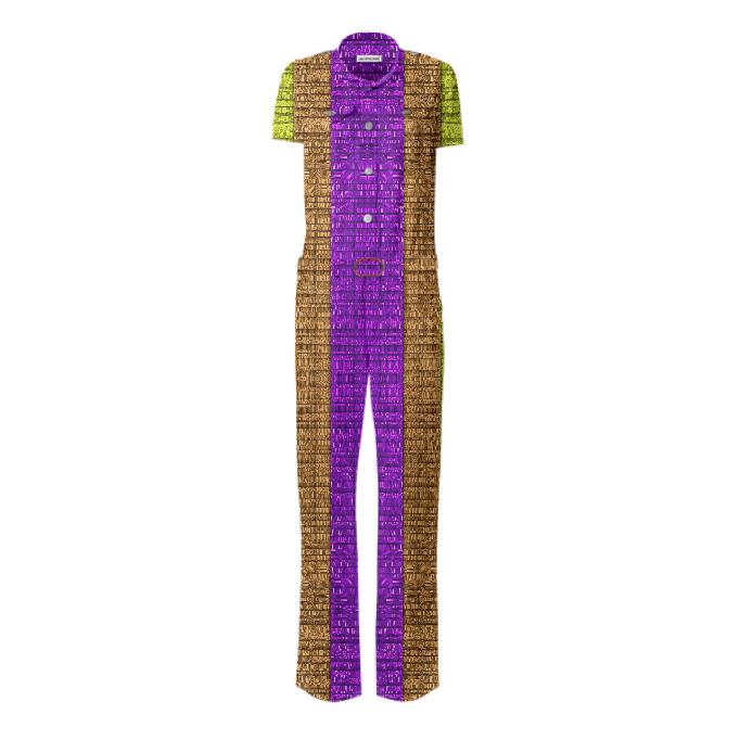 Power to the rainbow jumpsuit