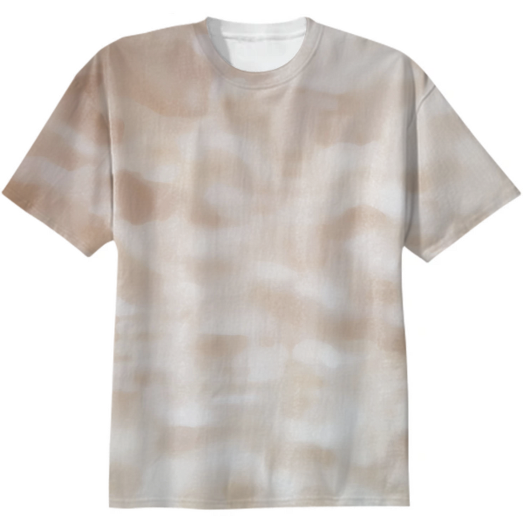T-shirt en cotton Fond Beige