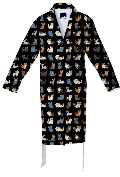 CATS Cotton Robe