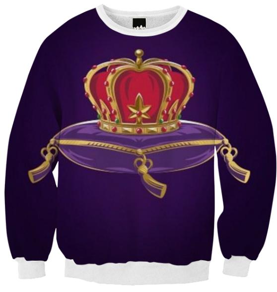 your truth crown ribbed sweater