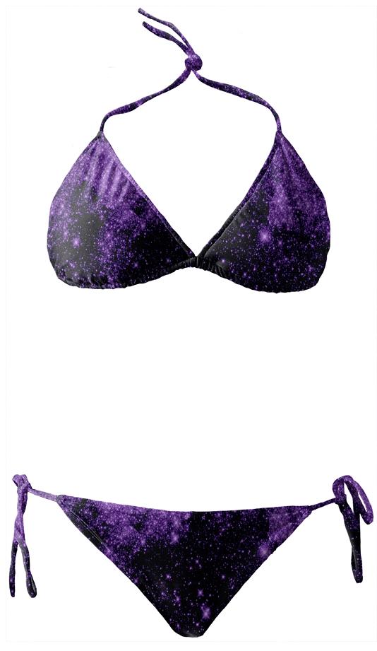 Purple Galaxy Bikini