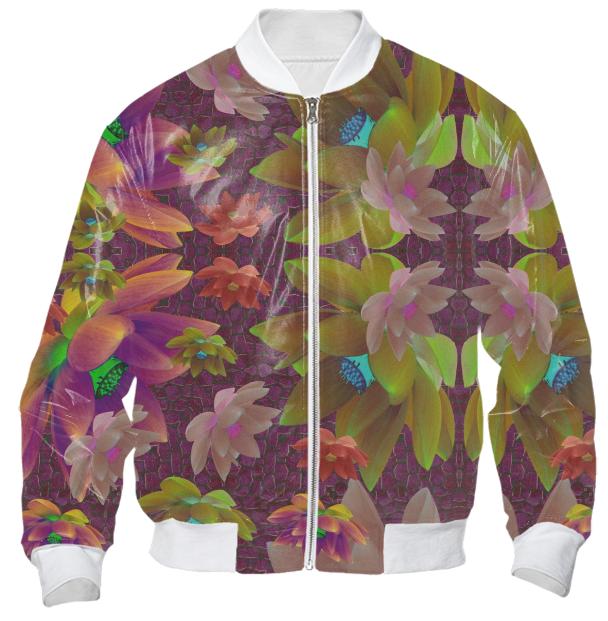 Happy colorful lotuses