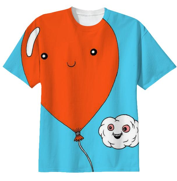 Happy Balloon and Cloud shirt