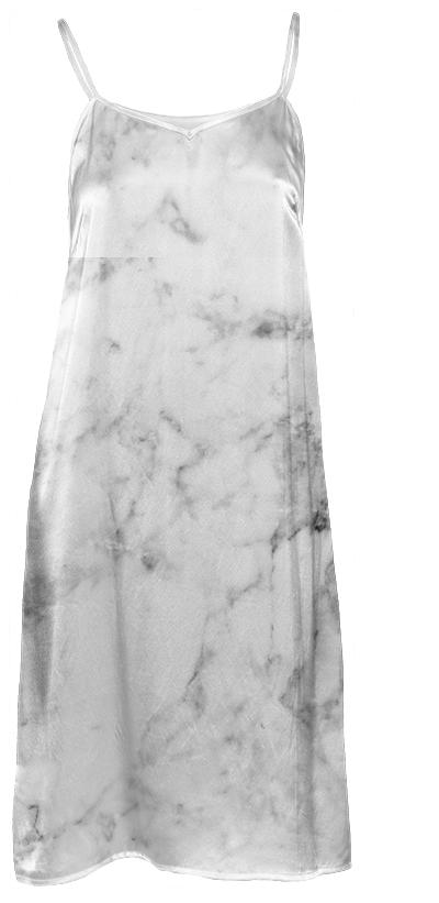 Marble Slip Dress