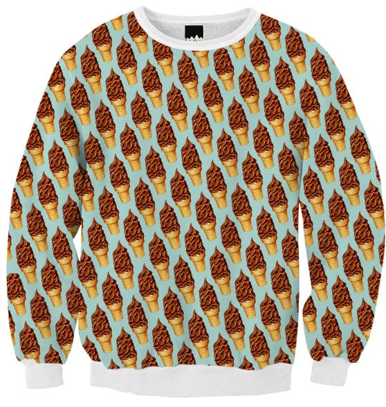 Chocolate Dip Cone Pattern