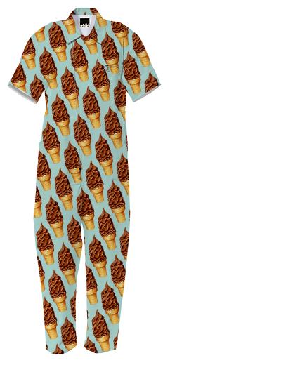 Chocolate Dip Cone Pattern