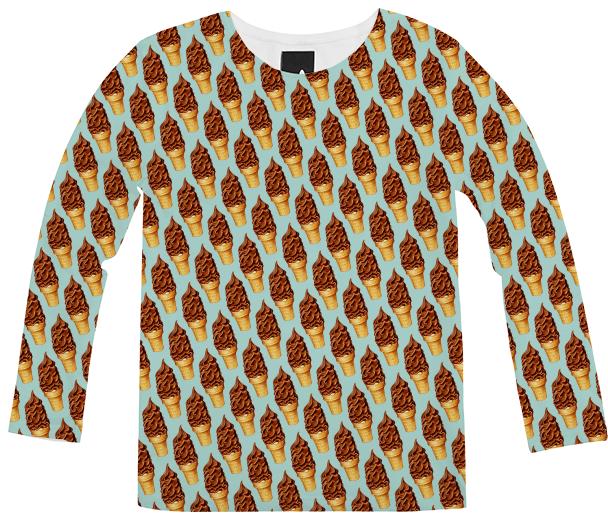 Chocolate Dip Cone Pattern