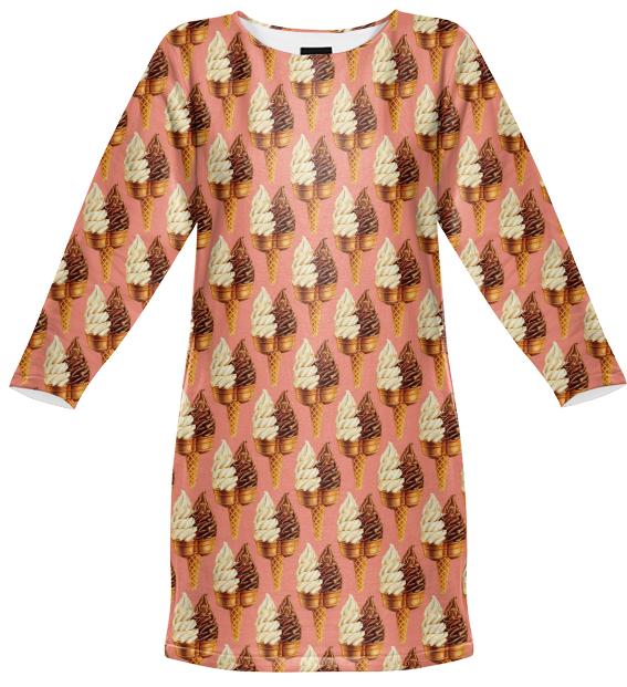 Twin Cone Pattern Pink