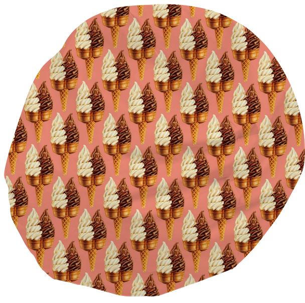 Twin Cone Pattern Pink