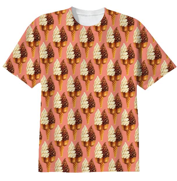 Twin Cone Pattern Pink