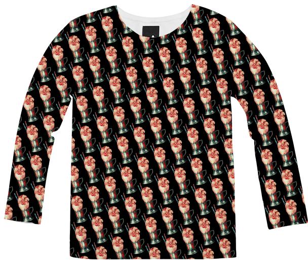 Strawberry Milkshake Pattern